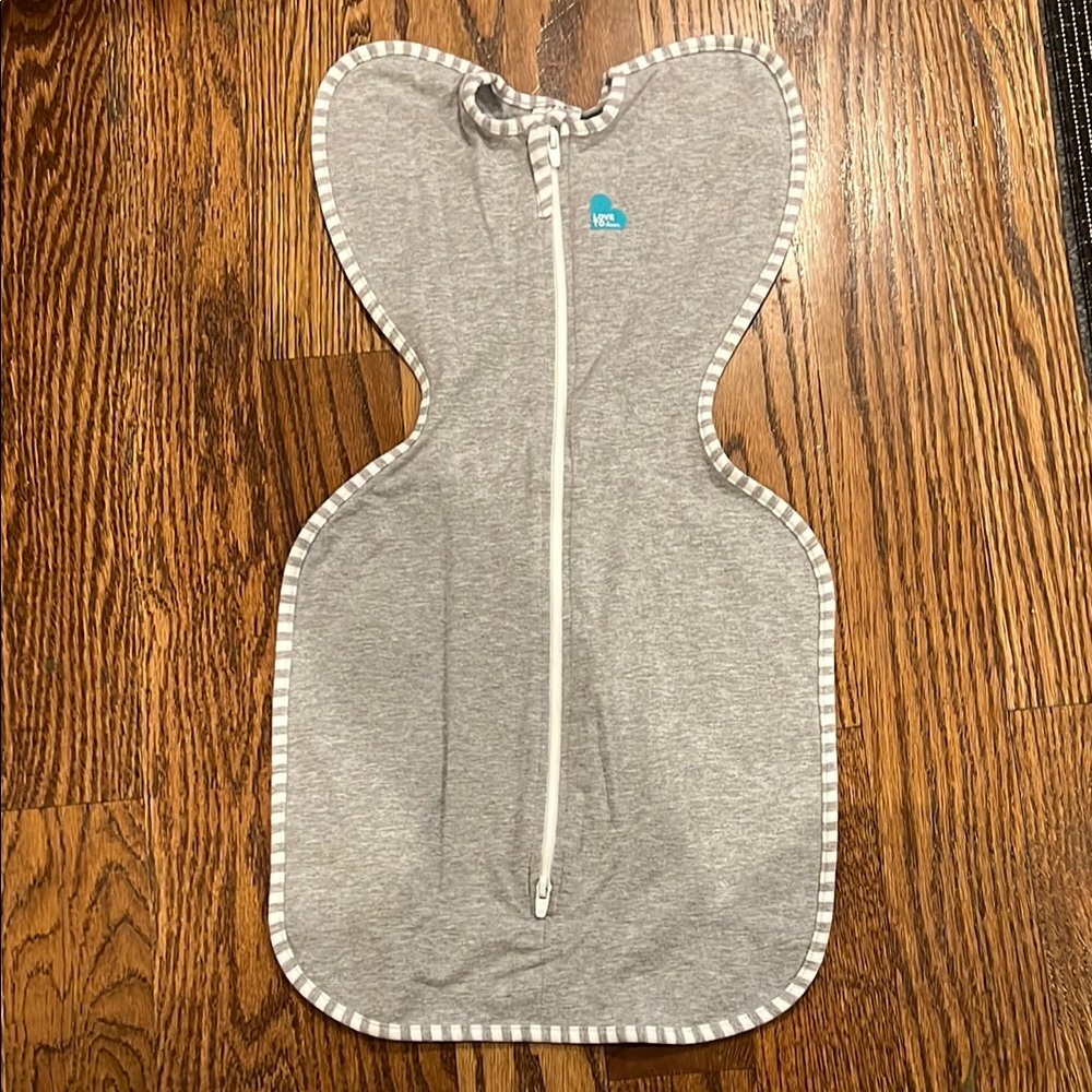 Love to Dream Gray Sleep Sack with Butterfly Shape and Soft Fabric